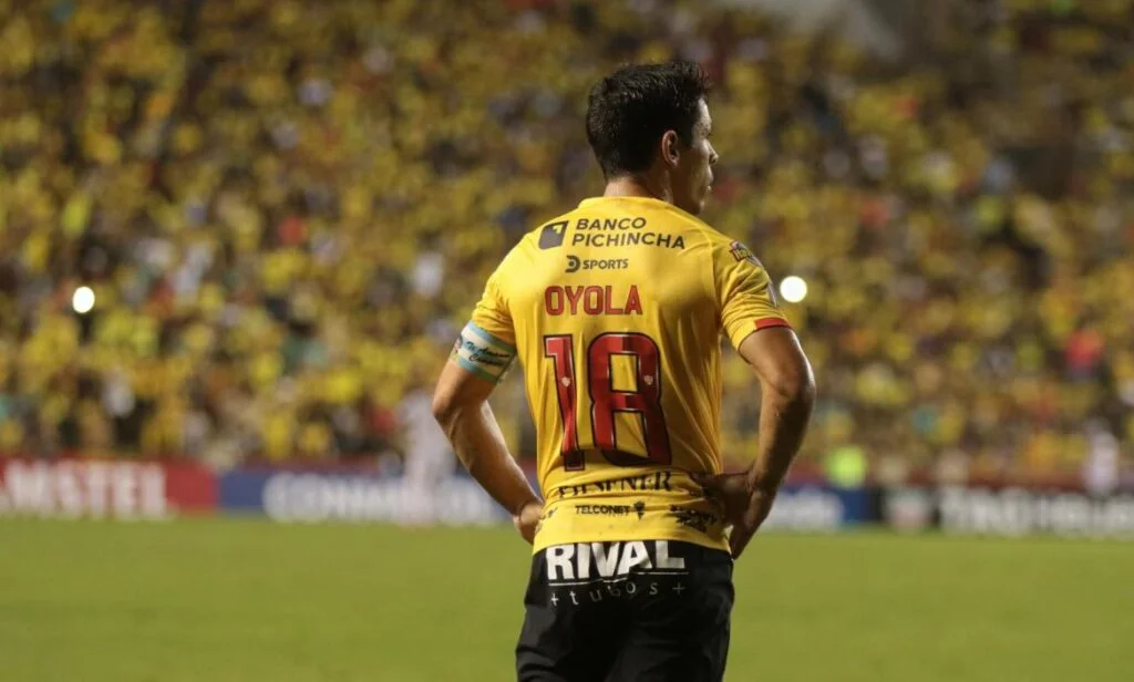 Barcelona SC despide a su capitan Matías Oyola