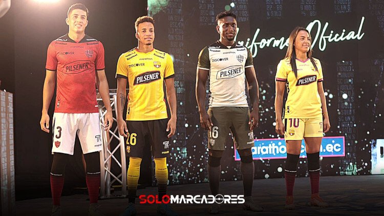 Barcelona SC da a conocer su nueva camiseta para este 2022