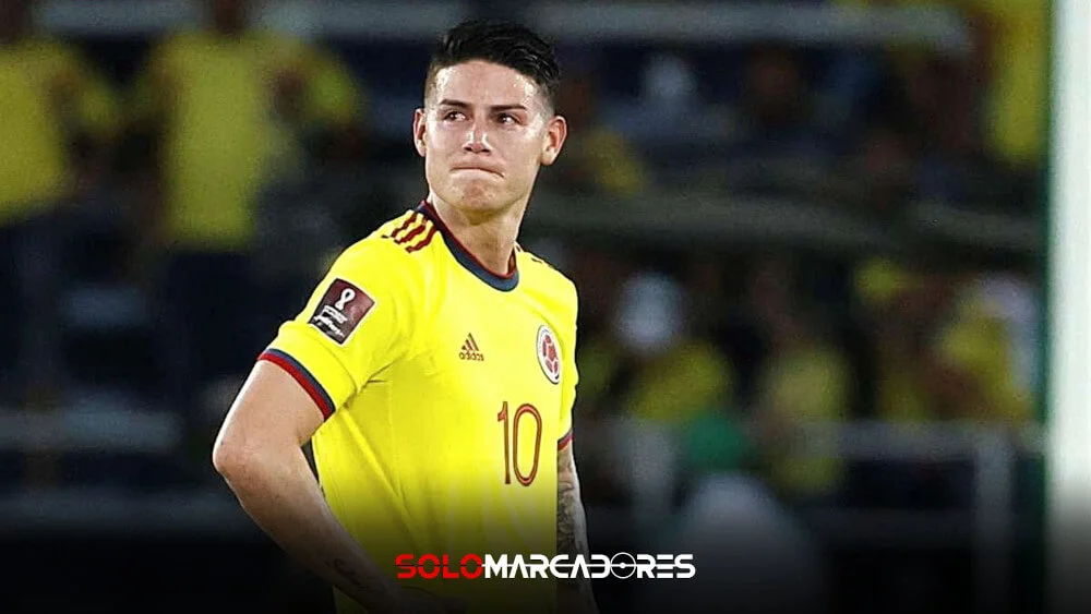 James Rodríguez explotó contra la hinchada de la Selección de Colombia