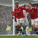 Manchester United derrotó a West Ham al último minuto 4 Manchester United derrotó a West Ham al último minuto