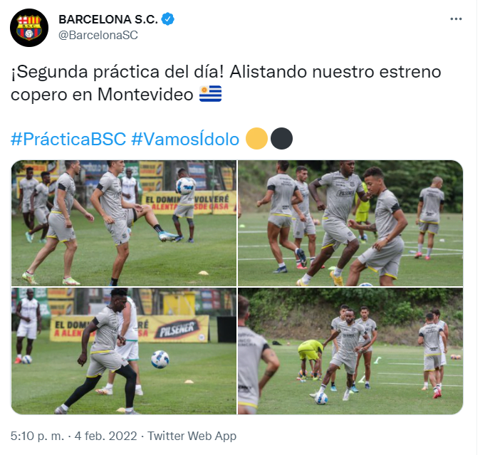 Barcelona SC no podrá contar con un importante jugador por la primera fase de Libertadores 2 Barcelona SC partido por Copa Libertadores