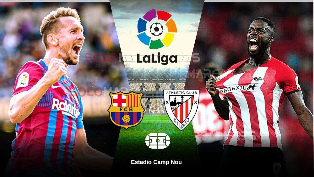 Barcelona vs Athletic Club EN VIVO ESPN y STAR Plus HOY por LaLiga Santander