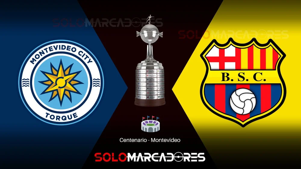 Canales para ver el partido Barcelona SC vs. Montevideo City Torque EN VIVO por la Fase 1 de Copa Libertadores