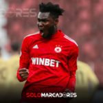 Doblete de Jordy Caicedo que sigue su racha de goles en Bulgaria.