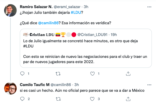 Jhojan Julio cerca de salir de Liga de Quito