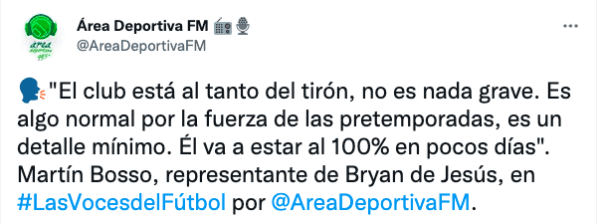 Liga de Quito ficharía lesionado a Bryan de Jesús