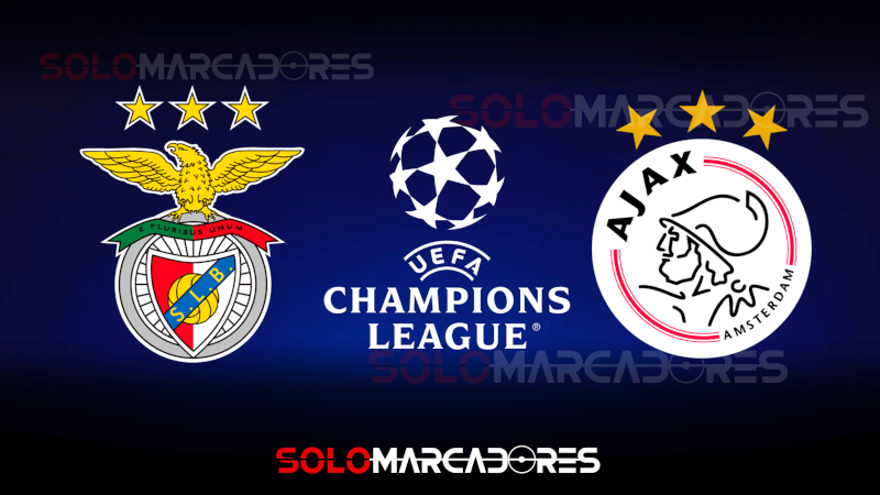 Ver partido Benfica vs. Ajax EN VIVO por Champions League