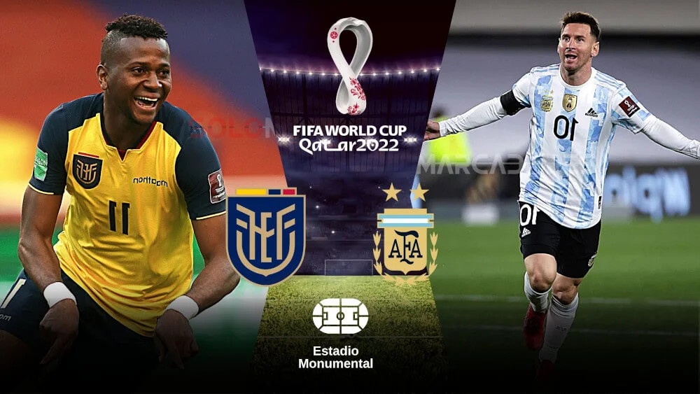 Ecuador vs. Argentina EN VIVO por El Canal del Fútbol ECDF