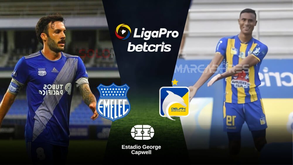 Emelec vs. Delfín SC EN VIVO GOL TV STAR PLUS por la LigaPro 2022