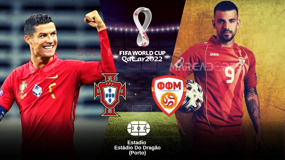 Portugal vs. Macedonia EN VIVO Canales de TV de la repesca rumbo a Qatar