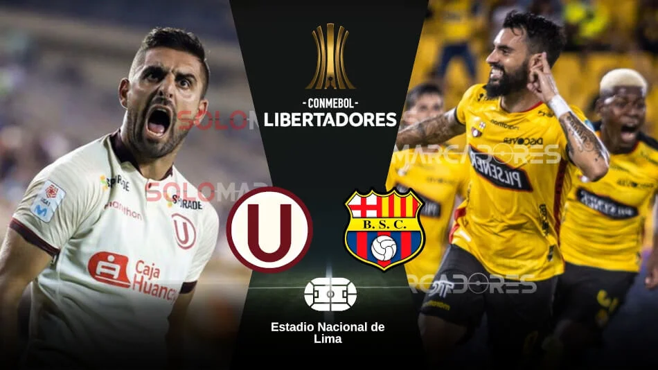 Universitario vs. Barcelona SC EN VIVO ESPN GRATIS por Copa Libertadores 2022