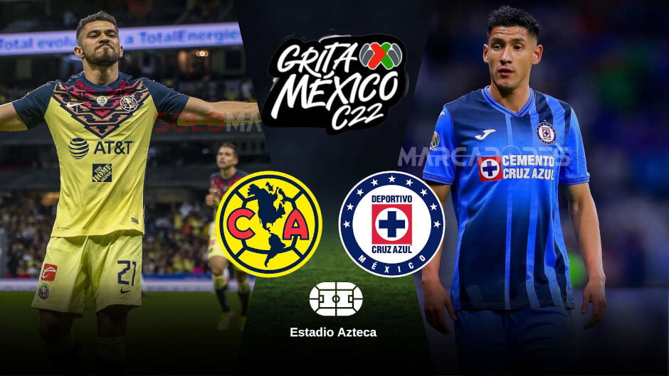 América vs Cruz Azul EN VIVO Canal de TV para ver el partido por el Clausura 2022 - Liga MX