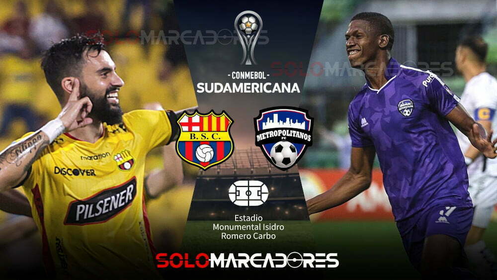 Dónde VER EL PARTIDO Barcelona SC vs. Metropolitanos EN VIVO por Copa Sudamericana