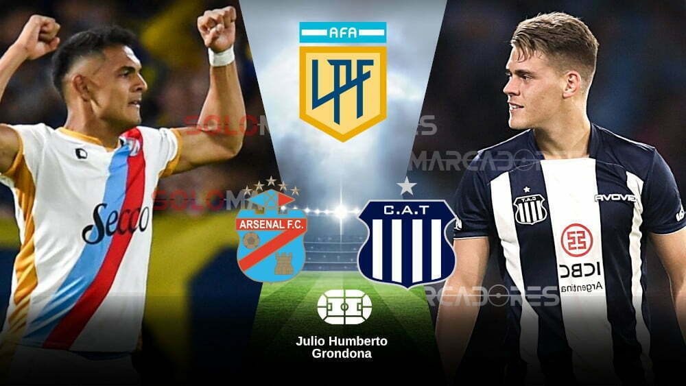 Arsenal vs. Talleres de Córdoba EN VIVO - Dónde ver la Liga Argentina