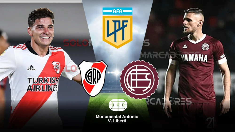 River vs. Lanús EN VIVO VER PARTDO por Liga Argentina 2022