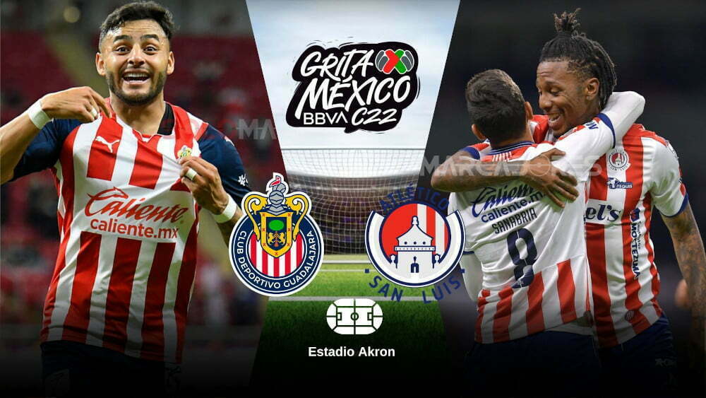 Chivas vs. Atlético San Luis EN VIVO ¿Dónde ver el partido por la Liga MX