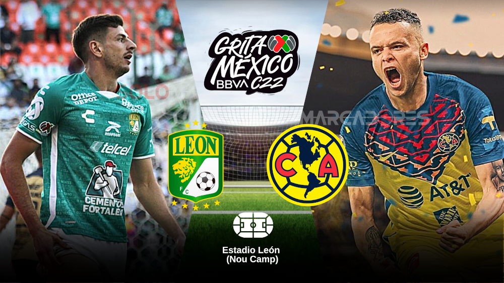 EN VIVO León vs. América dónde ver el partido por la fecha 6 por la Liga MX