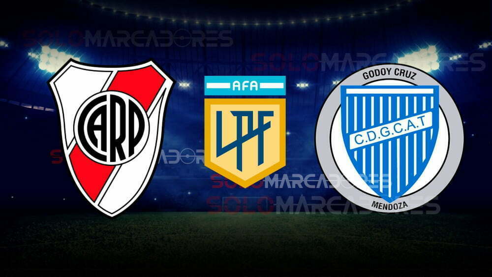 EN VIVO River Plate vs Godoy Cruz partido por Liga Profesional dónde ver