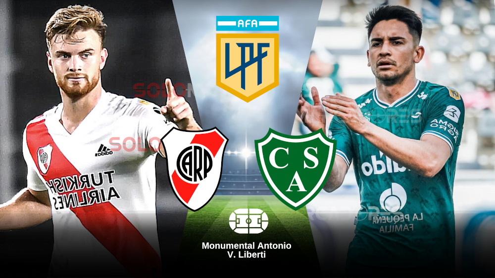 EN VIVO River vs Sarmiento VER PARTIDO por LPF Argentina 2022