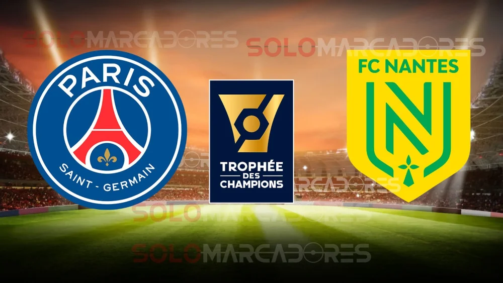 VER PARTIDO EN VIVO PSG vs. Nantes por la Supercopa de Francia