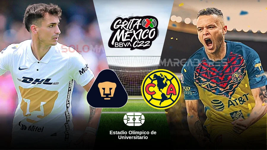 EN VIVO América vs Pumas partido Clásico Capitalino Liga MX