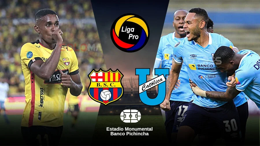 EN VIVO Barcelona SC vs Universidad Católica GRATIS por la Liga Pro Ecuador 2022