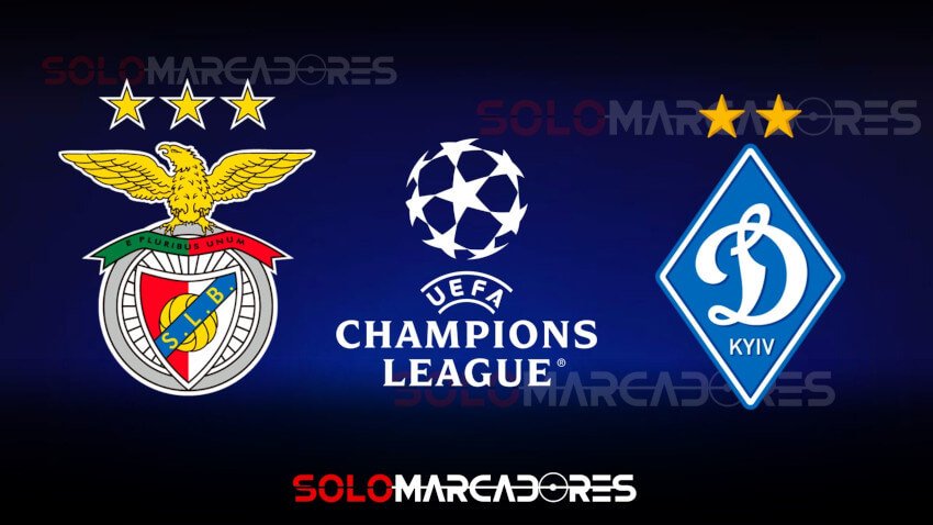 EN VIVO Benfica vs. Dinamo por la Champions League