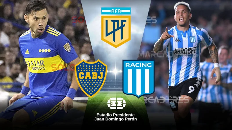 EN VIVO Boca Juniors vs. Racing partido por la Liga Profesional Argentina 2022