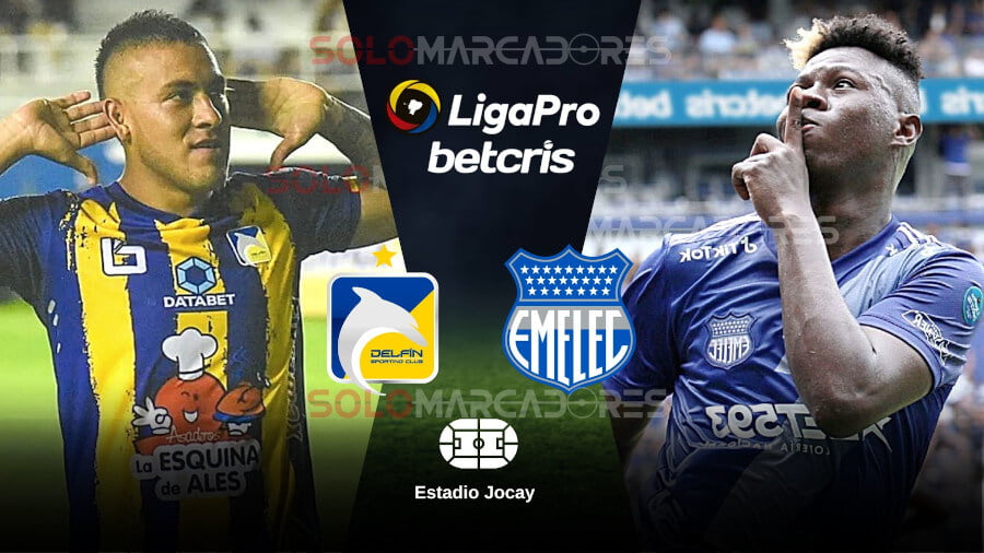 EN VIVO Delfín vs Emelec ver partido por la Liga Pro 2022