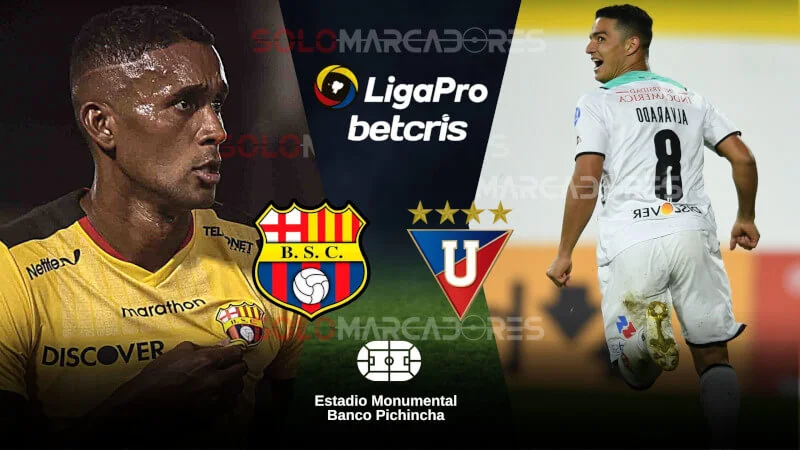 EN VIVO Liga de Quito vs. Barcelona SC por la Liga Pro Ecuador