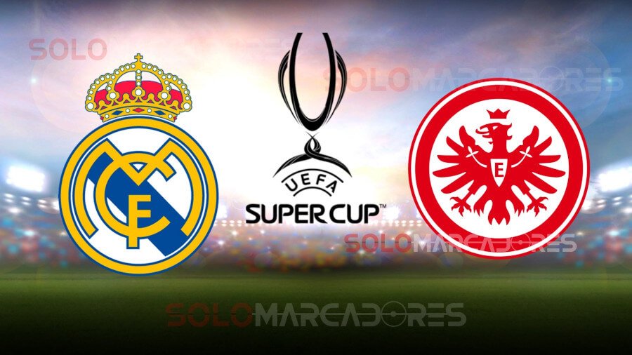 EN VIVO Real Madrid vs Frankfurt por la Supercopa de Europa.