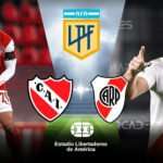 EN VIVO River vs. Independiente partido por la Liga Argentina 2022.