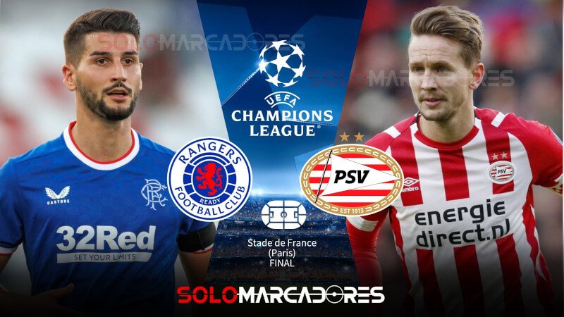 PARTIDO EN VIVO Rangers vs PSV por la fase de la Champions League