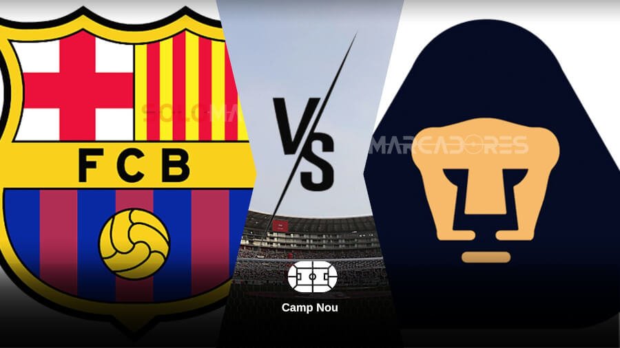 VER EN VIVO Barcelona vs. Pumas partido por el Torneo Joan Gamper 2022