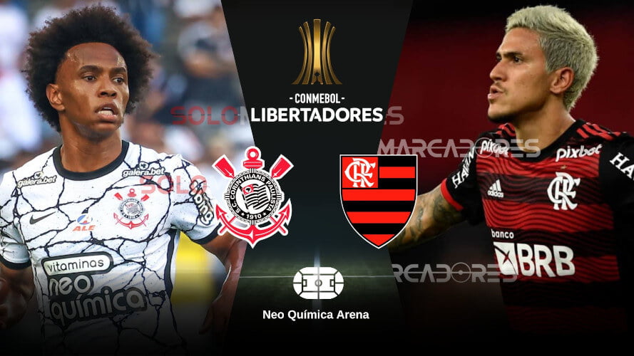 ¿Dónde ver Corinthians vs. Flamengo el partido por Copa Libertadores