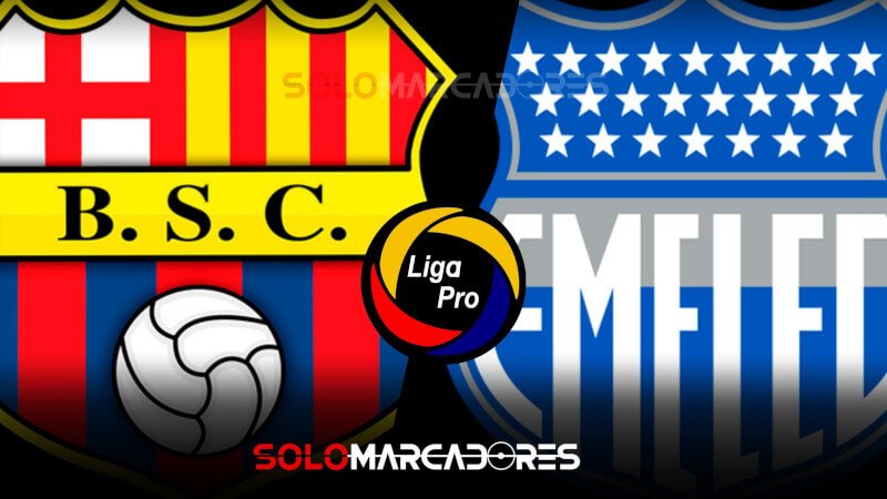 Barcelona SC - Emelec EN VIVO cuánto paga en casas de apuestas el Clásico Astillero 2022