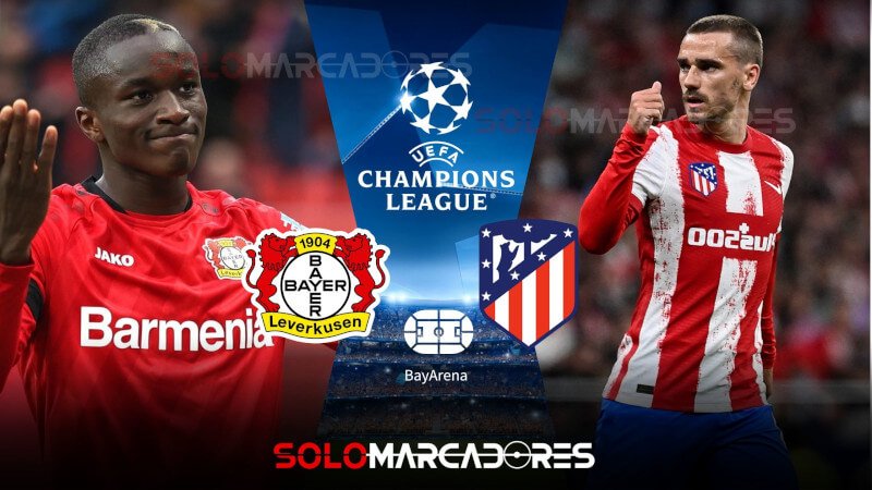 Bayer Leverkusen vs. Atlético de Madrid EN VIVO partido por la Champions League