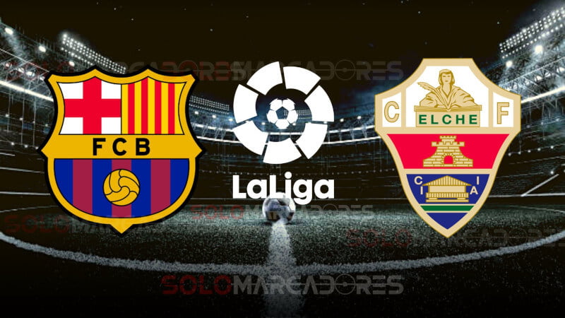 EN VIVO Barcelona vs. Elche partido la fecha 6 de LaLiga - Canales de TV