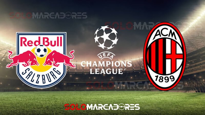 EN VIVO por la Champions League se juega Red Bull Salzburgo vs. AC Milán