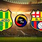 Gualaceo logró sacar los tres puntos al último minuto ante un débil Barcelona. 3 Gualaceo vs. Barcelona SC EN VIVO