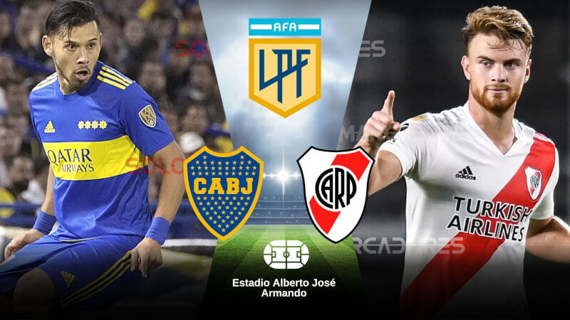 VER AQUÍ Boca Juniors vs River Plate EN VIVO Superclásico por la Liga Profesional Argentina