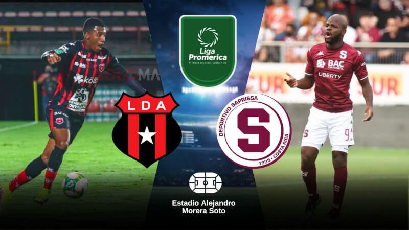 VER Alajuelense vs Saprissa EN VIVO partido fecha 11 por la Liga Promerica de Costa Rica