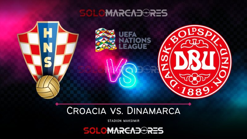 VER EN VIVO Croacia vs. Dinamarca partido por la Nations League 2022