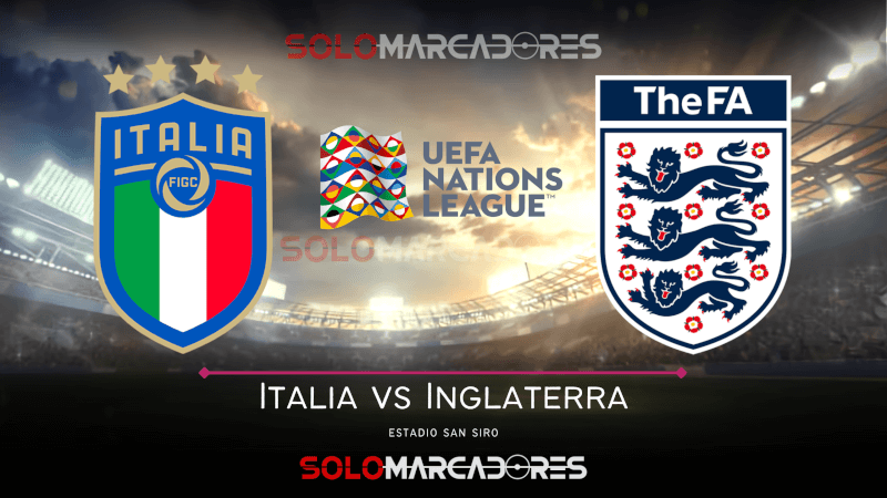 VER EN VIVO Italia vs Inglaterra ESPN y STAR Plus por UEFA Nations League