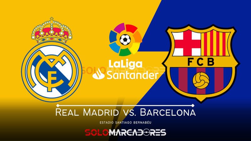 Real Madrid vs Barcelona EN VIVO partido clásico de españa