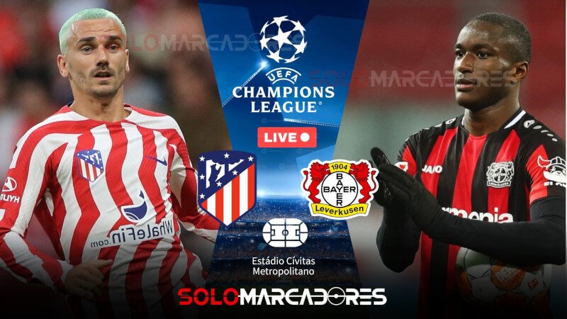 VER Atlético Madrid vs Bayer Leverkusen EN VIVO Champions