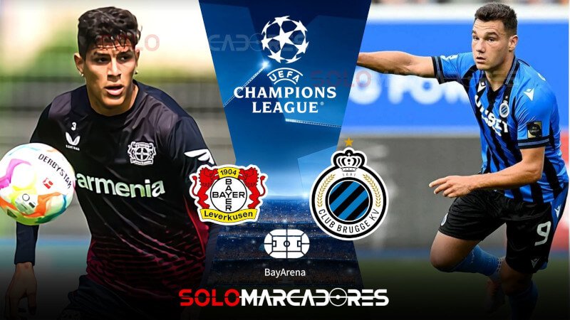 Bayer Leverkusen vs Club Brujas EN VIVO Champions League