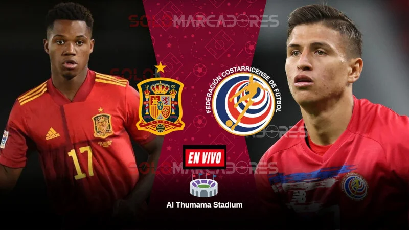 [EN VIVO DIRECTV Sports] España vs. Costa Rica dónde ver el partido del grupo E del Mundial Qatar 2022