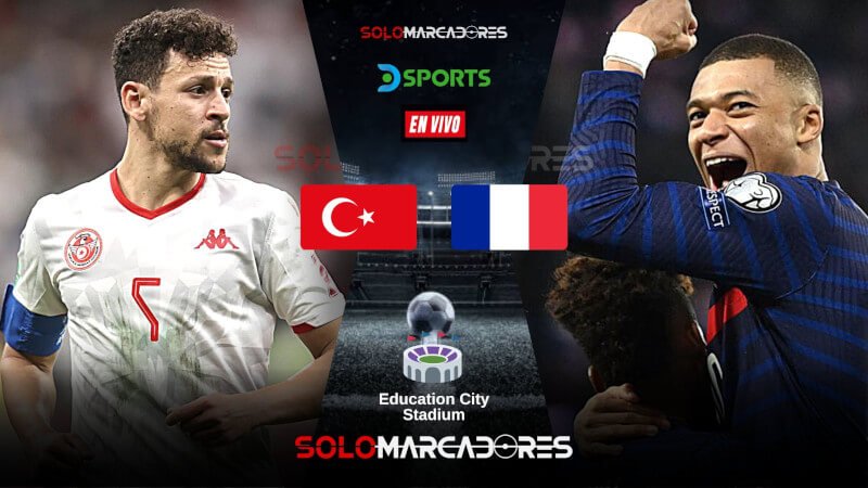 Francia vs. Túnez EN VIVO partido por los octavos de final en el Mundial Qatar 2022.