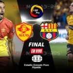 Ver partido Aucas vs. Barcelona EN VIVO FINAL Ecuador AHORA